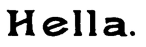 Hella. Logo (WIPO, 27.08.1993)