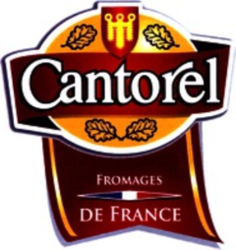 CANTOREL FROMAGES DE FRANCE Logo (WIPO, 10/15/2007)