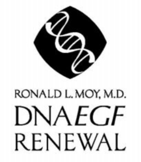 DNA EGF RENEWAL RONALD L. MOY, M.D. Logo (WIPO, 23.12.2010)