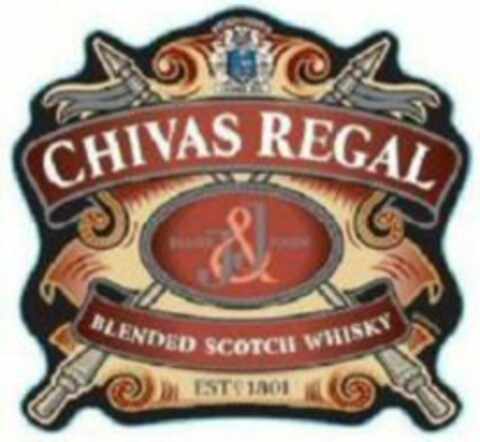 CHIVAS REGAL J&J BLENDED SCOTCH WHISKY Logo (WIPO, 22.12.2010)