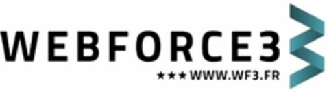 WEBFORCE3 WWW.WF3.FR Logo (WIPO, 05/26/2016)