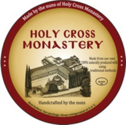 HOLY CROSS MONASTERY Handcrafted by the nuns Made from our own 100% natural product milk using traditional methods Logo (WIPO, 12/30/2016)