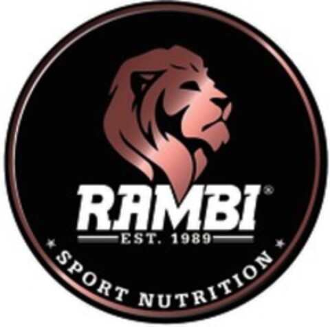 RAMBI EST. 1989 SPORT NUTRITION Logo (WIPO, 30.08.2018)
