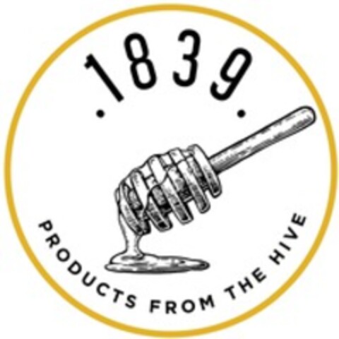 1839 PRODUCTS FROM THE HIVE Logo (WIPO, 01/23/2020)