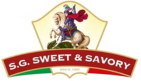 S.G. SWEET & SAVORY SINCE 1980 Logo (WIPO, 12.08.2021)