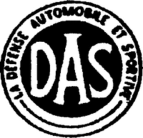 DAS LA DÉFENSE AUTOMOBILE ET SPORTIVE Logo (WIPO, 25.01.1968)