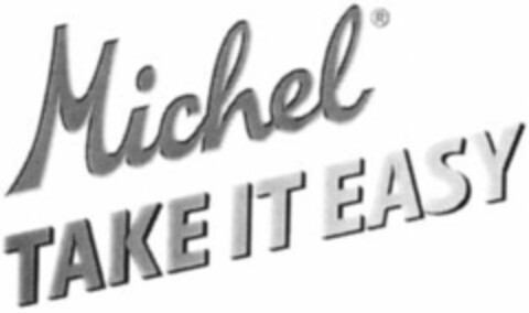 Michel TAKE IT EASY Logo (WIPO, 24.11.2000)