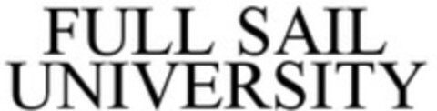 FULL SAIL UNIVERSITY Logo (WIPO, 28.01.2010)