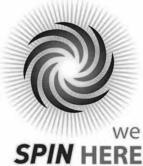 WE SPIN HERE Logo (WIPO, 20.08.2010)