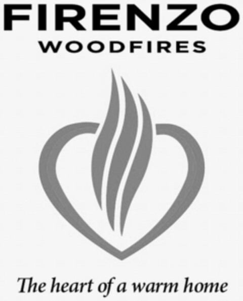 FIRENZO WOODFIRES The heart of a warm home Logo (WIPO, 02.05.2013)