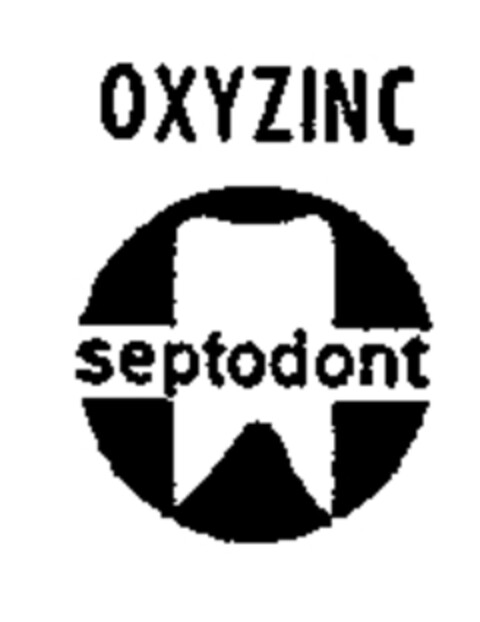 OXYZINC septodont Logo (WIPO, 31.03.1967)