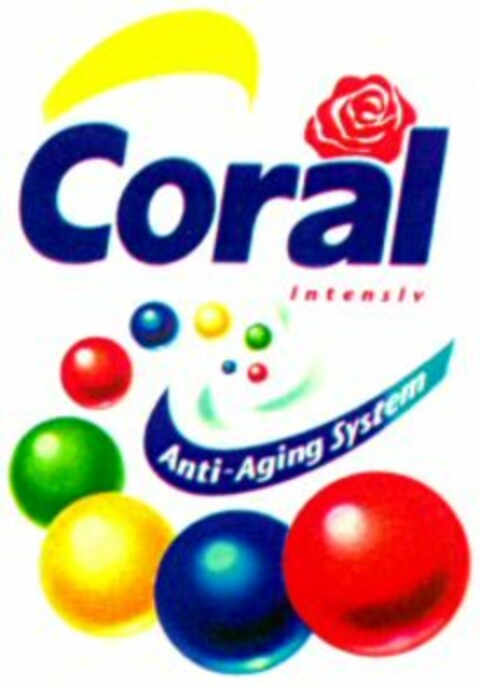 Coral intensiv Anti Aging System Logo (WIPO, 05/29/1998)