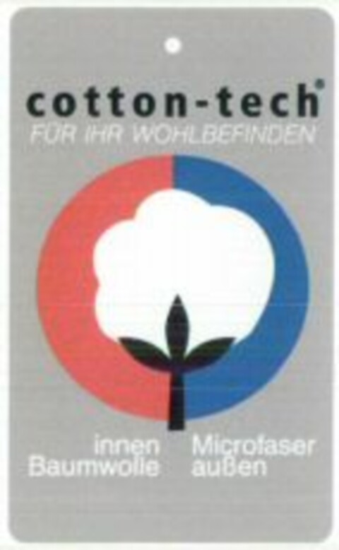cotton-tech FÜR IHR WOHLBEFINDEN Logo (WIPO, 08.03.2006)