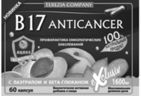 B 17 ANTICANCER TEREZIA COMPANY Logo (WIPO, 07/13/2011)