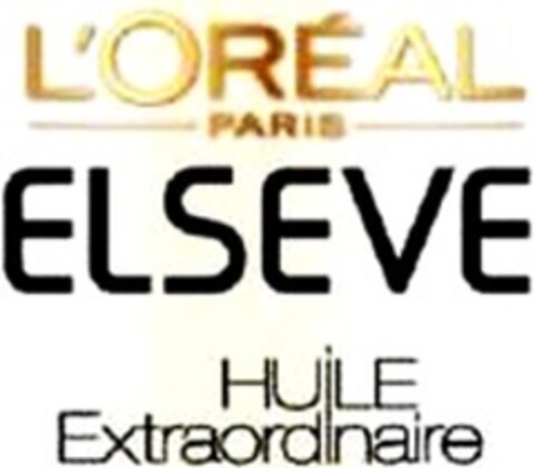 L'ORÉAL PARIS ELSEVE HUILE Extraordinaire Logo (WIPO, 04.10.2013)