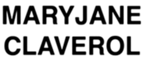 MARYJANE CLAVEROL Logo (WIPO, 06.02.2019)