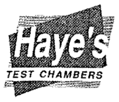 Haye's TEST CHAMBERS Logo (WIPO, 10/02/1992)