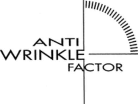 ANTI WRINKLE FACTOR Logo (WIPO, 11.07.2001)