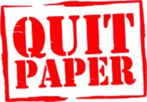 QUIT PAPER Logo (WIPO, 06.11.2007)