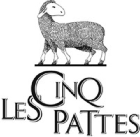 LES CINQ PATTES Logo (WIPO, 24.11.2010)