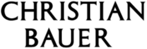 CHRISTIAN BAUER Logo (WIPO, 03.08.2011)