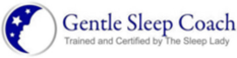 Gentle Sleep Coach Trained and Certified by The Sleep Lady Logo (WIPO, 21.10.2014)