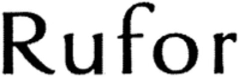 Rufor Logo (WIPO, 03.10.2016)