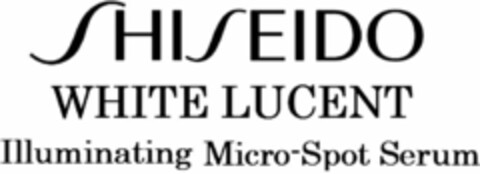 SHISEIDO WHITE LUCENT Illuminating Micro-Spot Serum Logo (WIPO, 25.07.2018)