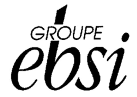 GROUPE ebsi Logo (WIPO, 21.01.1993)