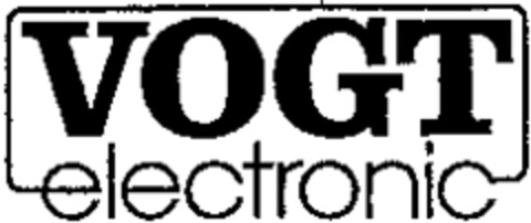 VOGT electronic Logo (WIPO, 07.06.2000)