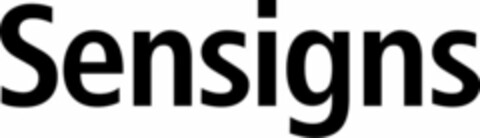 Sensigns Logo (WIPO, 01/29/2010)