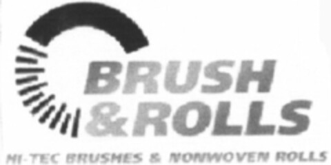 BRUSH & ROLLS HI-TEC BRUSHES & NONWOVEN ROLLS Logo (WIPO, 02.06.2011)