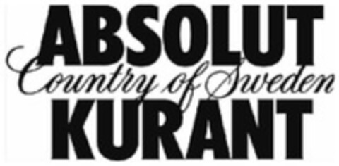 ABSOLUT KURANT Country of Sweden Logo (WIPO, 23.10.2013)