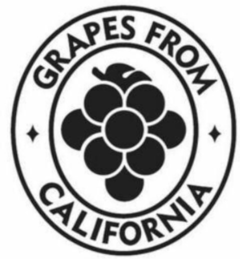 GRAPES FROM CALIFORNIA Logo (WIPO, 04/16/2021)