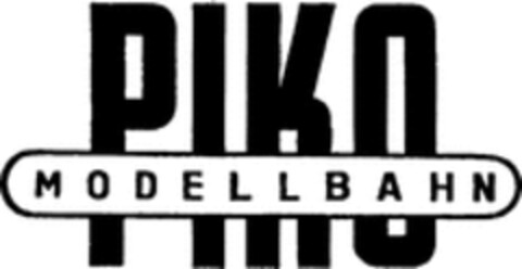 PIKO MODELLBAHN Logo (WIPO, 30.07.1957)