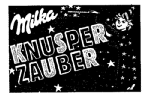 Milka KNUSPER ZAUBER Logo (WIPO, 12.11.1987)