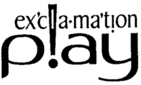 exclamation play Logo (WIPO, 18.09.2003)