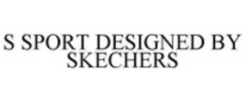 S SPORT DESIGNED BY SKECHERS Logo (WIPO, 29.08.2014)