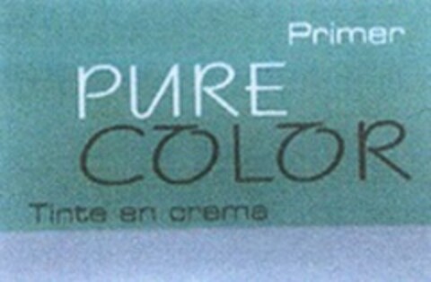 Primer PURE COLOR Tinte en creme Logo (WIPO, 13.06.2014)