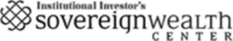 Institutional Investor's SOVEREIGN WEALTH CENTER Logo (WIPO, 29.03.2016)