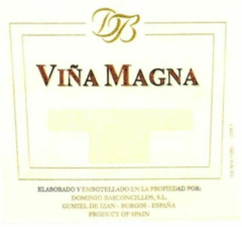 DB VIÑA MAGNA Logo (WIPO, 12/21/2018)