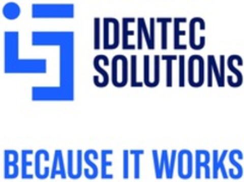 IDENTEC SOLUTIONS BECAUSE IT WORKS Logo (WIPO, 04/27/2022)