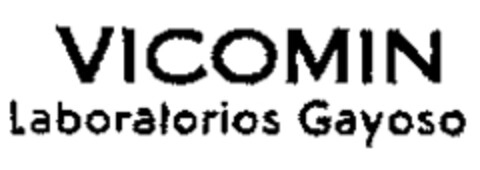 VICOMIN Laboratorios Gayoso Logo (WIPO, 22.02.1964)