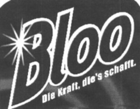 Bloo Die Kraft, die's schafft. Logo (WIPO, 26.03.2003)