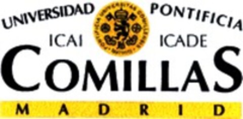 UNIVERSIDAD PONTIFICIA COMILLAS ICAI ICADE MADRID Logo (WIPO, 10.01.2008)
