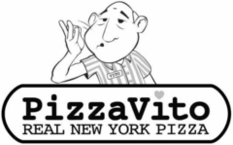 PizzaVito REAL NEW YORK PIZZA Logo (WIPO, 08.10.2010)