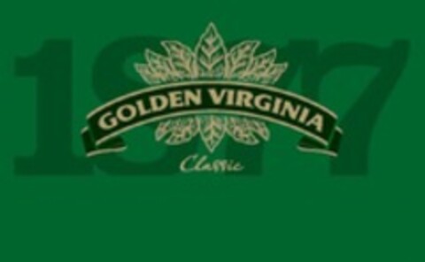 GOLDEN VIRGINIA Classic 1877 Logo (WIPO, 06/17/2013)