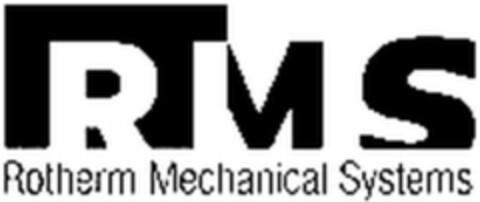 RMS Rotherm Mechanical Systems Logo (WIPO, 15.11.2012)