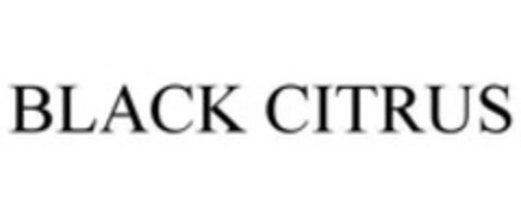 BLACK CITRUS Logo (WIPO, 03.02.2015)