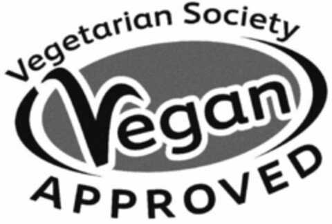 Vegetarian Society Vegan APPROVED Logo (WIPO, 06/06/2017)
